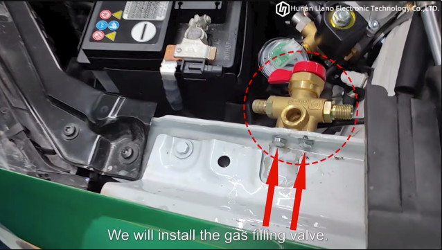 Latest company Cases about 3-3 pasang katup pengisian gas