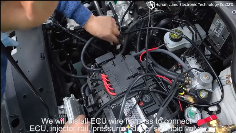 Latest company Cases about 3-5 pasang harnes kabel ECU untuk menyambungkan ECU, rel injektor, katup solenoid peredam tekanan