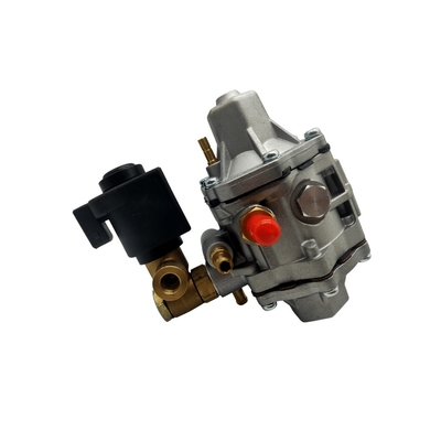 Regulator Tekanan CNG Untuk Katup Solenoid Tekanan Tinggi Peredam Perak Dan Hitam