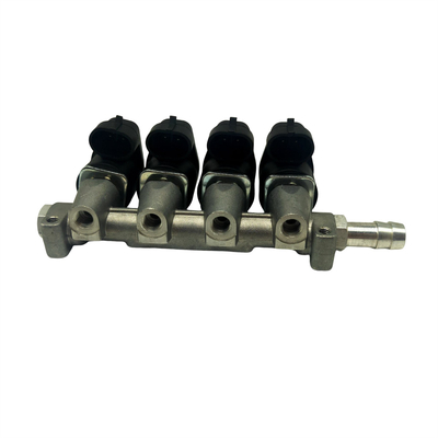 LN-LIG1 Black LPG CNG Multi Cylinder Injector Rail Untuk Mobil Kecepatan Tinggi 3 Ohm