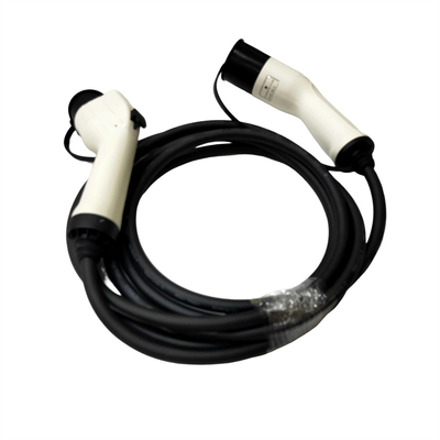 AC 32A EV Portable Charger Adjustable 7KW 1 Phase 2 Socket Untuk Schuko Charging Plug