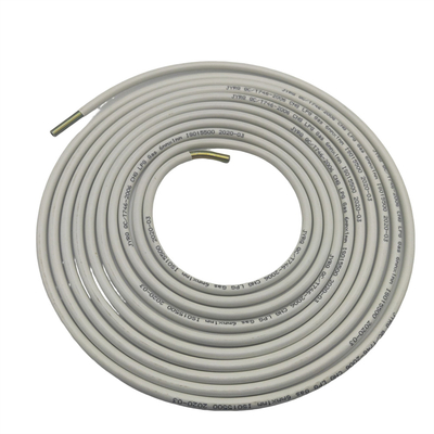 CNG LPG Car Gas Hose Low Carbon Steel Pipe Dengan Ujung Kuningan 6mm 5,5 Meter