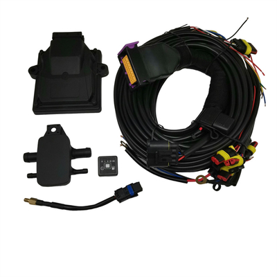 Black 3/4 Silinder ECU Uji Profesional Memenuhi Standar Untuk CNG/LPG Multi Point Engine