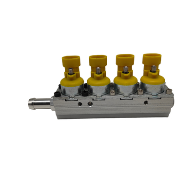 12V 1 Ohm LPG CNG Injector Untuk Mobil 4 Silinder Memastikan Injeksi Gas Presisi Tinggi