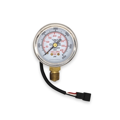 Kit Konversi Autogas Mobil Pengukur Tekanan CNG Manometer 0-200 Bar