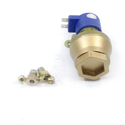 Solenoid Valve Terintegrasi LPG CNG Filter Bronze Dengan Saluran Gas Lurus
