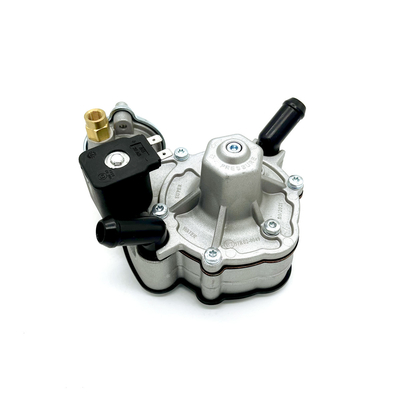 Bagian Internal Lebih Besar Peredam Tekanan LPG 110W Dengan Katup Solenoid Hitam