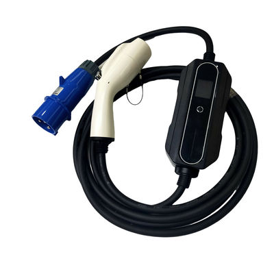 Beli 32A 7KW Adjustable GB / T20234 AC EV Pengisi Daya Portabel Untuk Tipe Standar Internasional 2 online manufacture