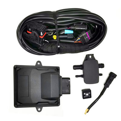 Beli Kit Konversi CNG LPG dengan Bahan Paduan Resistansi 3 Ohm, Rel Injektor Hitam dan Merah untuk Mesin Multi-Silinder online manufacture