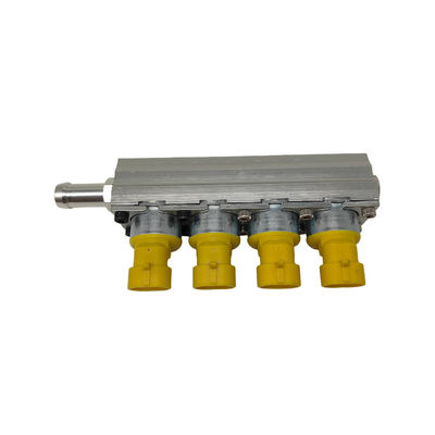 Beli Kit rel injektor CNG injeksi berurutan dengan resistensi 2 Ohm dan bahan aluminium untuk konversi LPG online manufacture