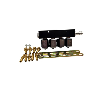 3 Ohm LN-LIG1S LPG CNG Rail Injector Untuk 4 Silinder Otomotif GPL GNV Kit Konversi