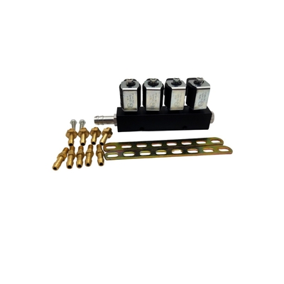 3 Ohm LN-LIG1S LPG CNG Rail Injector Untuk 4 Silinder Otomotif GPL GNV Kit Konversi