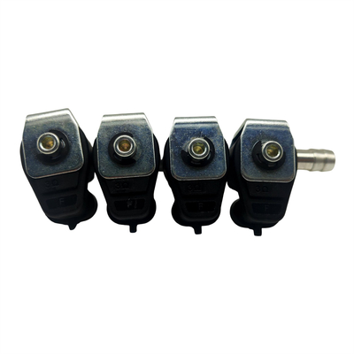 LN-LIG1 Black LPG CNG Multi Cylinder Injector Rail Untuk Mobil Kecepatan Tinggi 3 Ohm