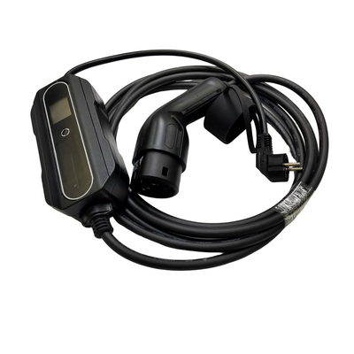 IEC62196 Standar Plug In EV Pengisi Daya Portabel 1 Fase AC 16A Dapat Disesuaikan 3.5kw