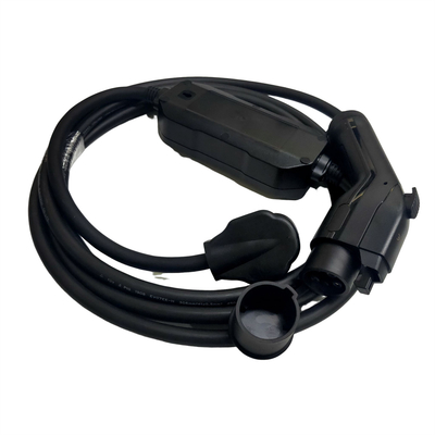 Nema14-50 Pengisian Plug Type2 EV Pengisi Daya Portabel 1 Fase AC 32A Dapat Disesuaikan