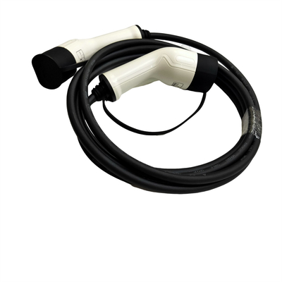 Standar Eropa 1 Phase AC 32A Adjustable EV Portable Charger Dengan Schuko Charging Plug