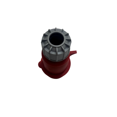 LLANO Waterproof 380V-415V CEE Charging Plug 5 Pin 7KW Dengan Konektor Merah