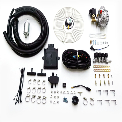CNG LPG Cars Multipoint Conversion Kits Dengan 48 Pin ECU IG1 Injector Rail AT12 Reducer