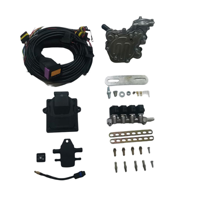 4 Cylinder Injector Rail 24 Pin ECU LPG CNG Reducer Untuk Kit Konversi CNG LPG Mini