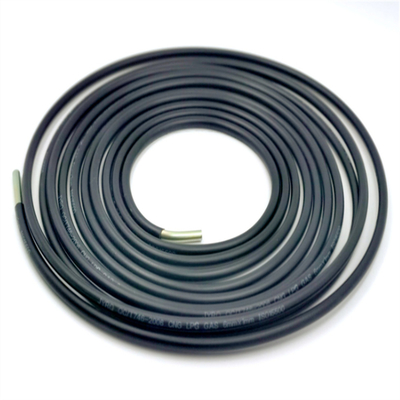 Hitam 6 * 1 MM 5.5M Tabung Gas Pipa Baja Karbon Rendah Untuk Kit Konversi LPG CNG