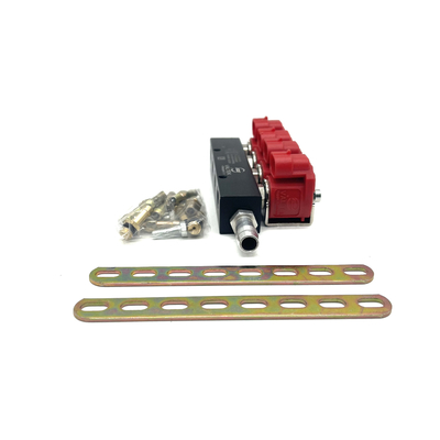 4 Cylinder LVTK04 LPG CNG Injector Rail Untuk Kit Konversi CNG / GPL Untuk Semua Mobil