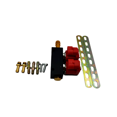 2 Cylinder 3 Ohm LN-VTK02 Injector Rail Untuk Kit Konversi Kendaraan Autogas CNG LPG