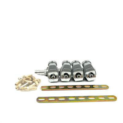 Sistem Injeksi Bahan Bakar LPG CNG 2 Ohm Atau 3 Ohm Grey Injector Rail untuk Autogas