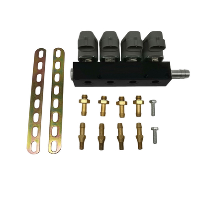 Grey Injector Rail LN-LIG1S Untuk Sistem Berurutan LPG CNG 167HZ 2 Ohm