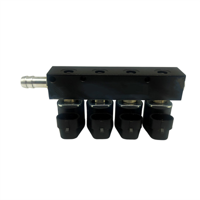 2 Ohm 3 Ohm Resistance Black LN-LIG1S LPG CNG Injector Rail Untuk Autogas