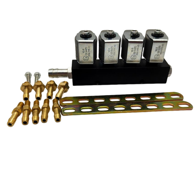 2 Ohm 3 Ohm Resistance Black LN-LIG1S LPG CNG Injector Rail Untuk Autogas