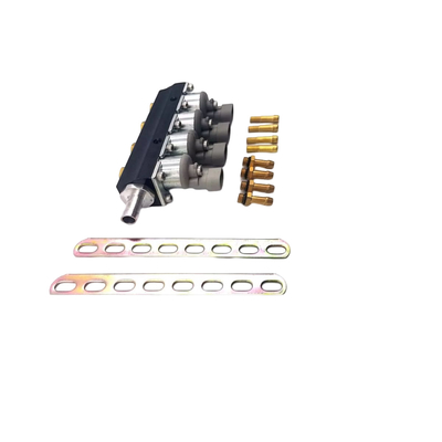 Rel Injektor IG7 Kecepatan Tinggi 167HZ Untuk Rel Injektor Gas 3 Ohm 4 Silinder