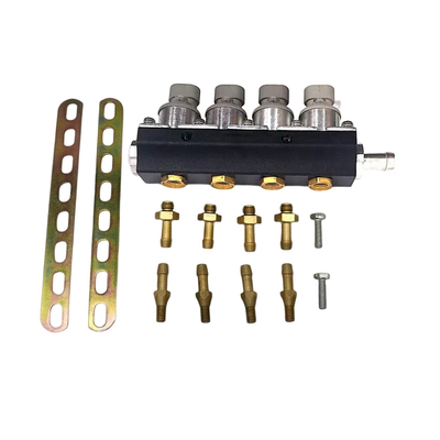 Rel Injektor IG7 Kecepatan Tinggi 167HZ Untuk Rel Injektor Gas 3 Ohm 4 Silinder