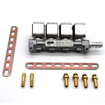 Rel Injektor IG7 Kecepatan Tinggi 167HZ Untuk Rel Injektor Gas 3 Ohm 4 Silinder