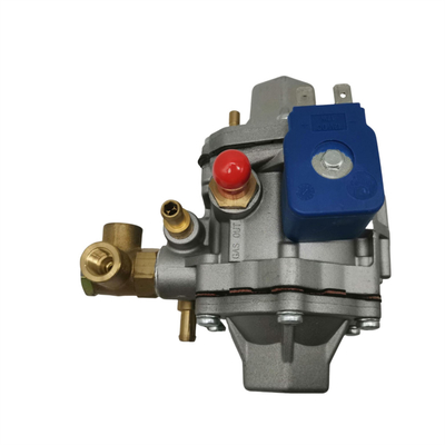 Aluminium Alloy Biru Dan Perak CNG Pressure Regulator dengan 17W Power Coil