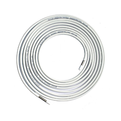 CNG LPG Car Gas Hose Low Carbon Steel Pipe Dengan Ujung Kuningan 6mm 5,5 Meter