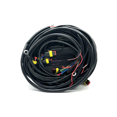 Mobil Mobil Cabling Harness Multiple Connector Type untuk Kinerja 12V Optimal