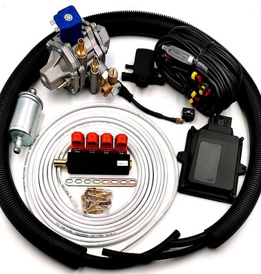 Kit Konversi CNG LPG Autogas Kustom, Kit Konversi Gas CNG Empat Silinder