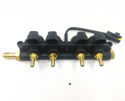 Adjustable Kecepatan Tinggi LPG CNG Gas Penyuntik Rel Diam Berjalan Untuk Peralatan Autogas