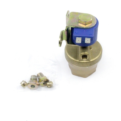 Solenoid Valve Terintegrasi LPG CNG Filter Bronze Dengan Saluran Gas Lurus