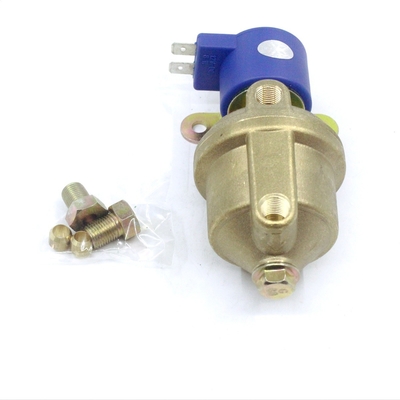 Bronze U Shape Channel CNG Filter Bahan Bakar LPG Terintegrasi Dengan Solenoid Valve