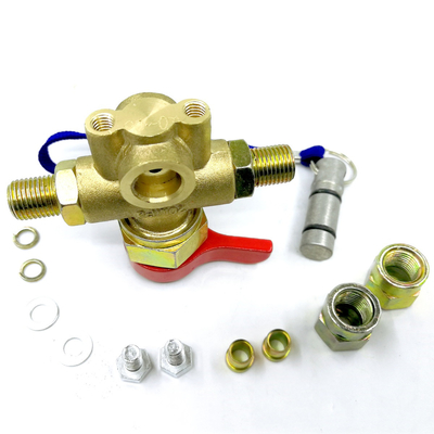 Bronze Manual CNG Filling Valve Auto Gas Filling Valve 20MPa