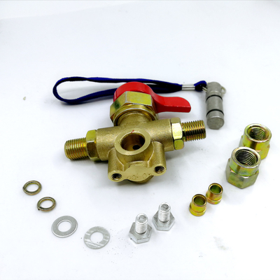 Bronze Manual CNG Filling Valve Auto Gas Filling Valve 20MPa