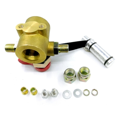 Sistem Bahan Bakar CNG Filling Valve Manual Auto Gas Valve ISO9001