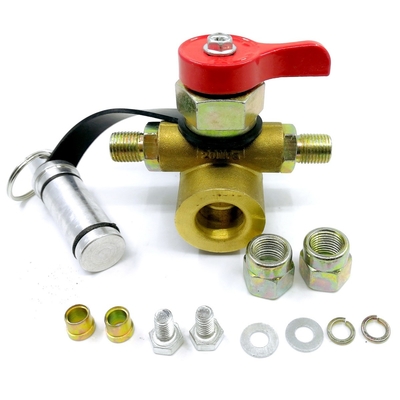 Sistem Bahan Bakar CNG Filling Valve Manual Auto Gas Valve ISO9001