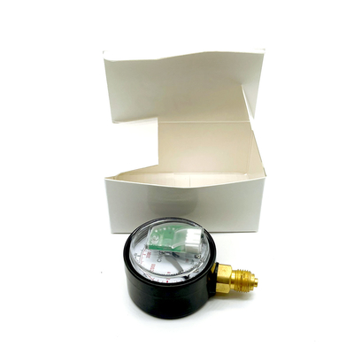 Stainless Steel Mobil Bahan Bakar CNG Manometer 0-400 Bar Pengukur Tekanan 50mm