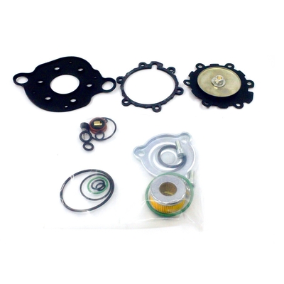Kit Pemeliharaan Peredam Kit Pengatur LPG Hitam Dengan Penutup Dan Filter
