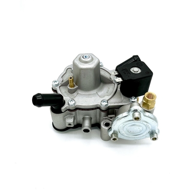 Bagian Internal Lebih Besar Peredam Tekanan LPG 110W Dengan Katup Solenoid Hitam