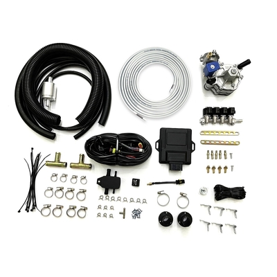 Kit Konversi Gas LPG Otomatis Bahan Bakar Bensin ISO9001 Untuk Mobil 4 Silinder