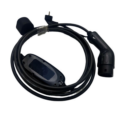 Good price 1 Phase 16A 3.5KW IEC62196 EV Pengisi Daya Portabel 1.0 Tipe 2 Dengan Steker Pengisi Daya Schuko on line