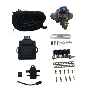 Harga yang bagus CNG LPG Mini Konversi Kit Mencakup 32 Pin ECU 4 Cylinder Injector Rail LPG CNG Reducer on line